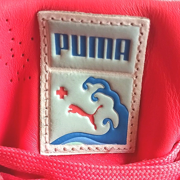 PUMA Clyde Dolphin Porcelain Rose Size 11.5 Sneakers - Picture 10 of 14